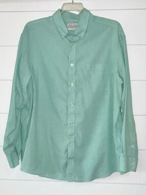 Men’s Roundtree & Yorke Gold Label 100% Linen Shirt